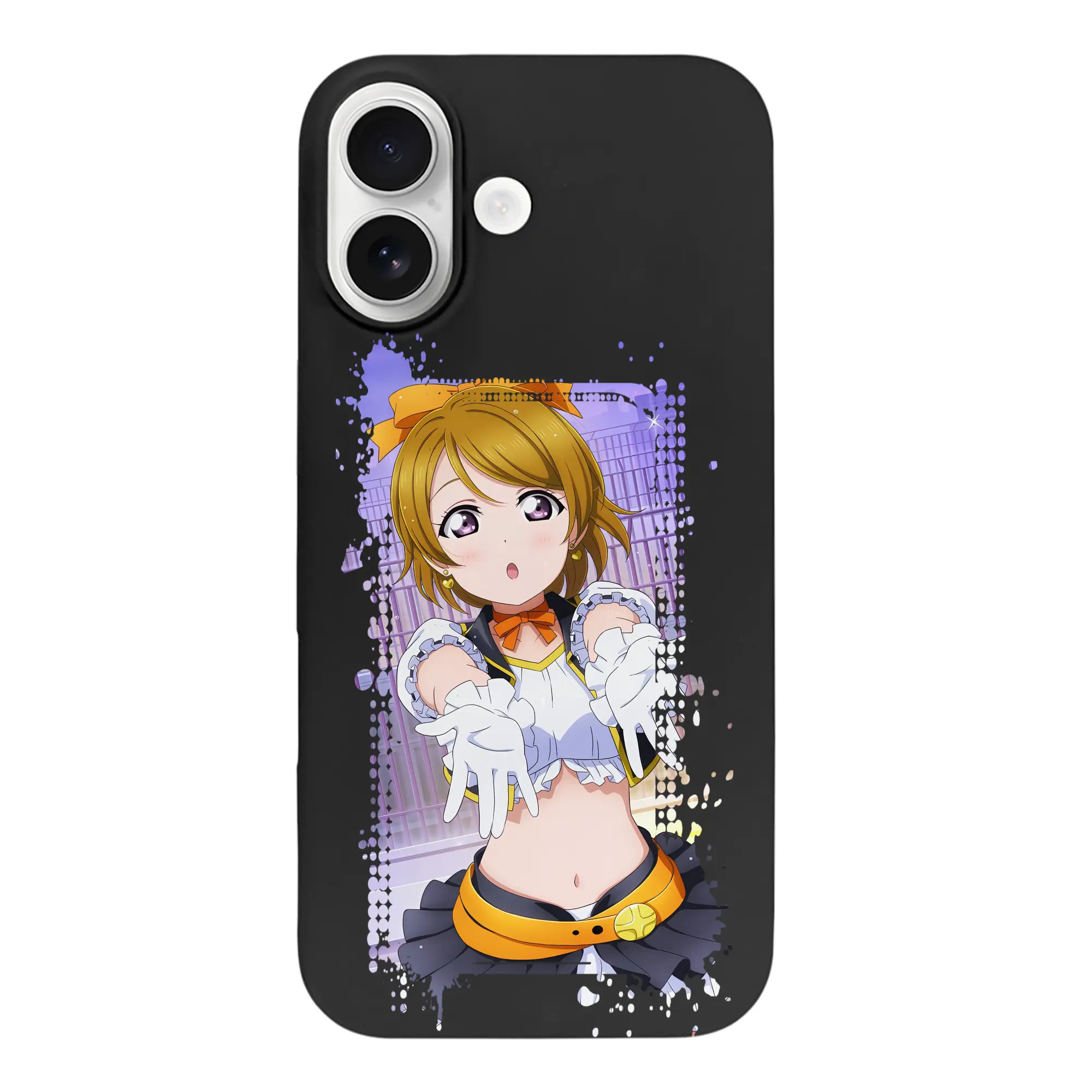 Love Live! グッズ,小泉花陽 - iPhone 17 シリーズ シリコンケース 薄型 耐衝撃 指紋防止 ソフトタッチカバー 精密フィット 傷防止 保護ケース iPhone 17/17 Air/17 Pro/17 Pro Max 対応